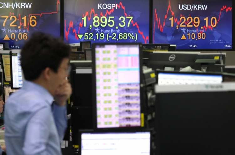 Seoul stocks snap 3-day winning streak on renewed US-China tensions