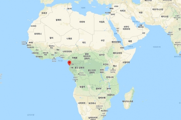 Korean kidnapped in waters off Gabon