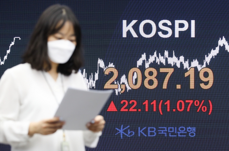 Seoul stocks up for 3rd day on recovery hopes