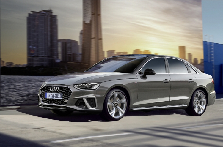 Audi launches new models of midsized sedans A4, A5