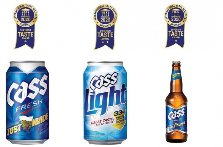 OB’s flagship beer Cass receives Superior Taste Award