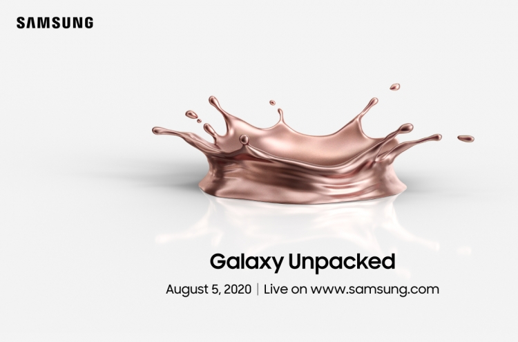 Samsung Unpacked for Galaxy Note 20 goes online on Aug. 5