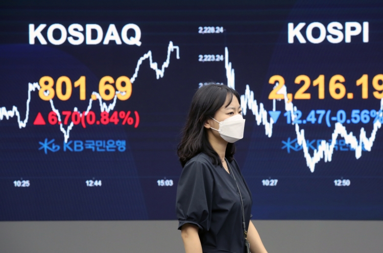 Seoul stocks down for 2nd day on weak data, US-China tensions