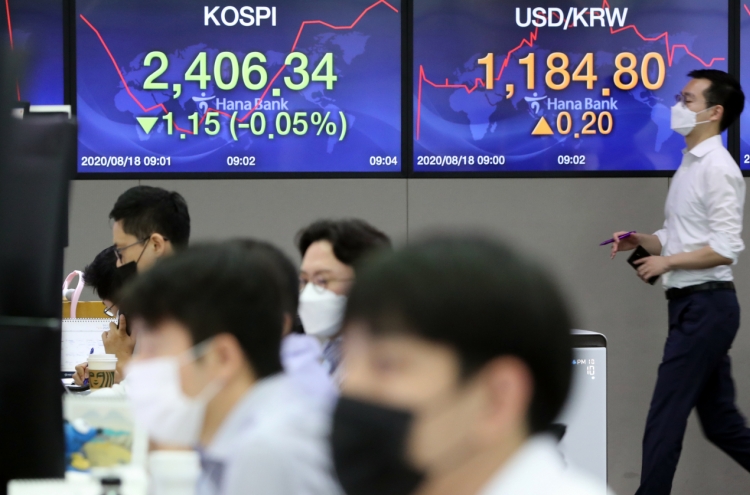 Seoul stocks open lower amid fears of COVID-19 resurgence