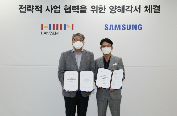 Samsung Electronics, Hanssem partner on housing interior