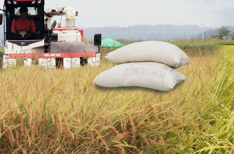 S. Korea's rice output forecast to dip 3% in 2020