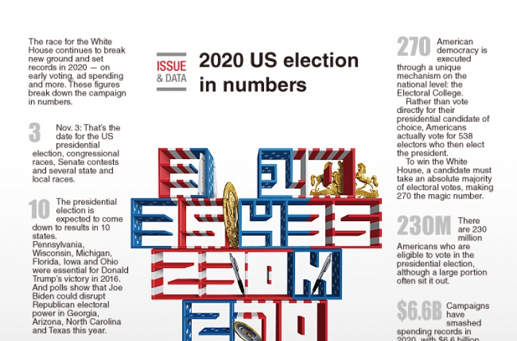 [Graphic News] 2020 US election in numbers