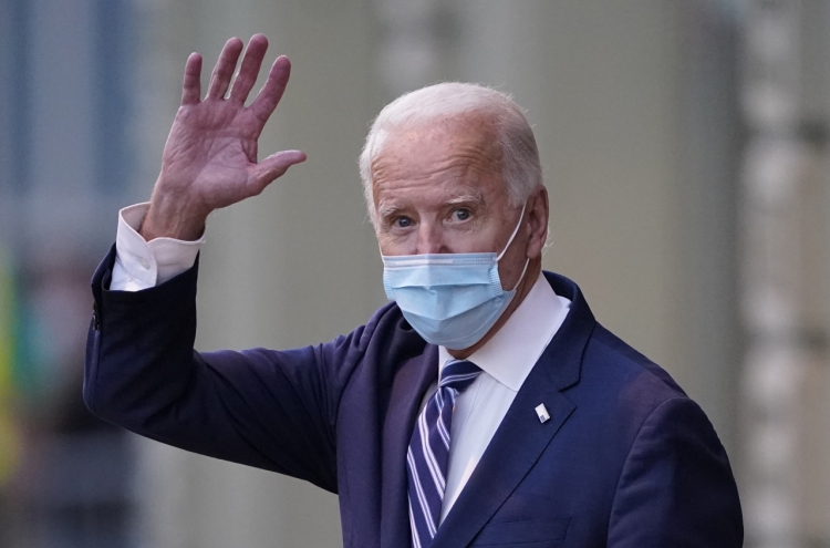 Biden says he is looking forward to working with Moon on challenges, including N. Korea
