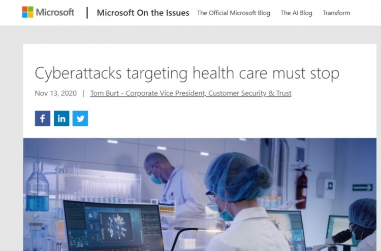 Microsoft says N. Korean, Russian hackers attacking COVID-19 vaccine makers