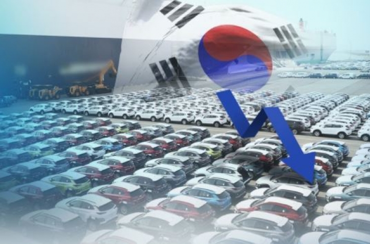 Auto exports slip 3.2% in Oct. on virus pandemic