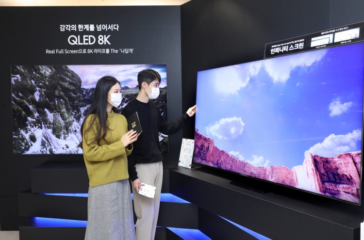 Samsung Electronics marks all-time high TV market share