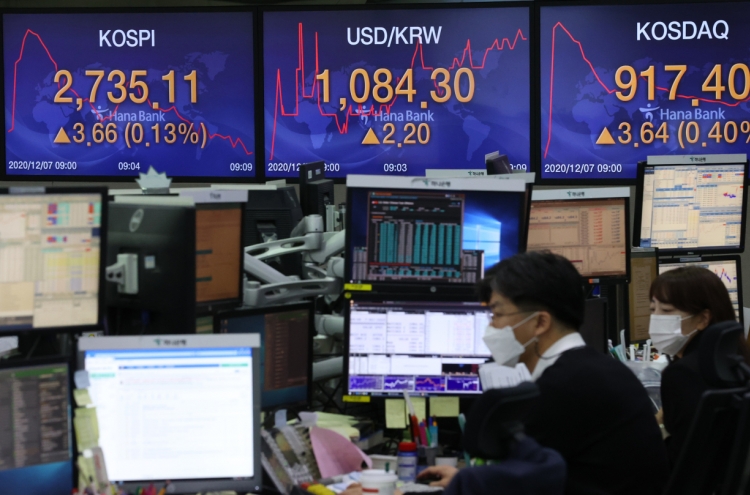 Seoul stocks open tad higher on pharmaceutical, chip gains