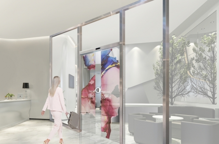 LG signs partnership with Assa Abloy to supply transparent OLED automatic doors