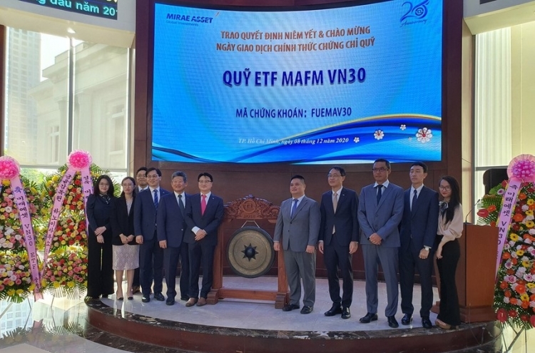 Mirae Asset’s ETF listed on Vietnamese stock market