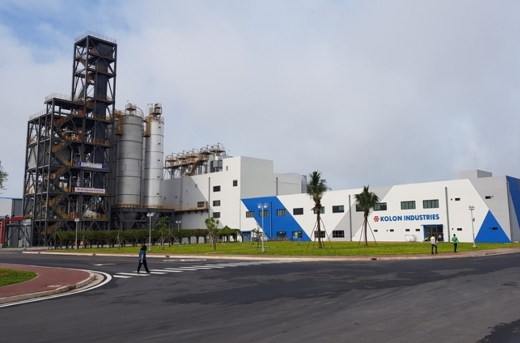 Kolon Industries to expand tire cord plant in Vietnam