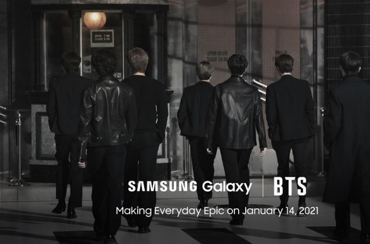 Samsung unveils new flagship phone with BTS, viral Korean act