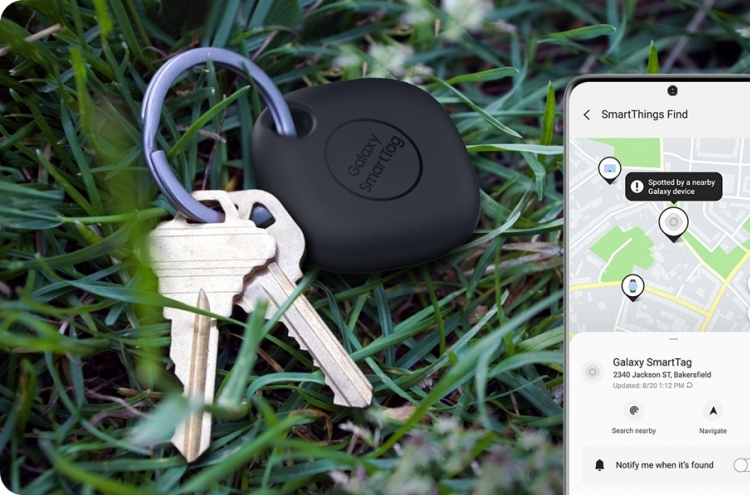 Samsung Electronics launches smart tracking tag