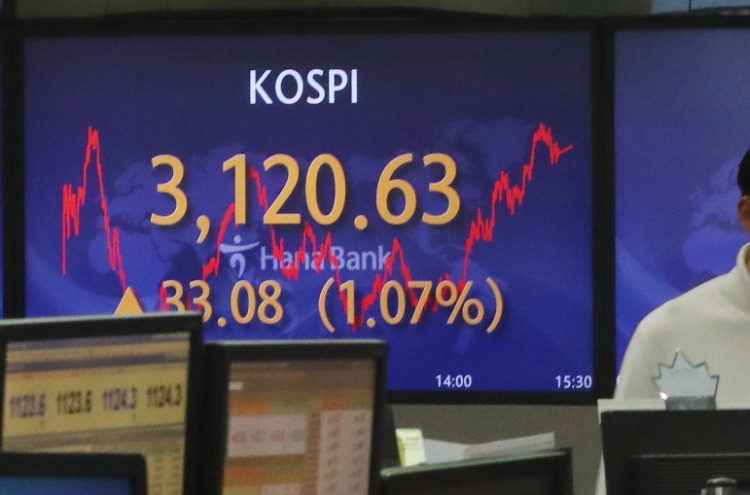 Seoul stocks rebound amid global stock rally