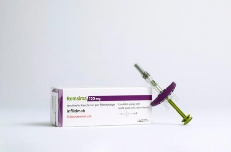 Celltrion's Remsima SC lands in S. Korea