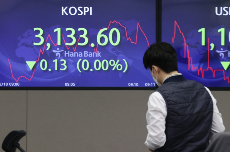 Seoul stocks open lower on US inflation concerns