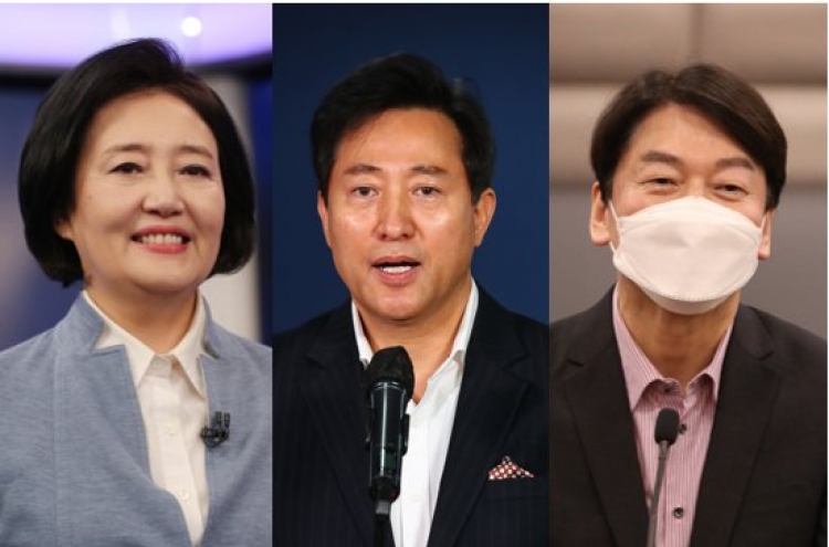 [Newsmaker] Polls show opposition only has chance if Seoul mayoral vote is two-horse race