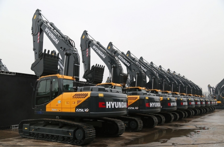 Hyundai Construction Equipment wins W250b in orders from China