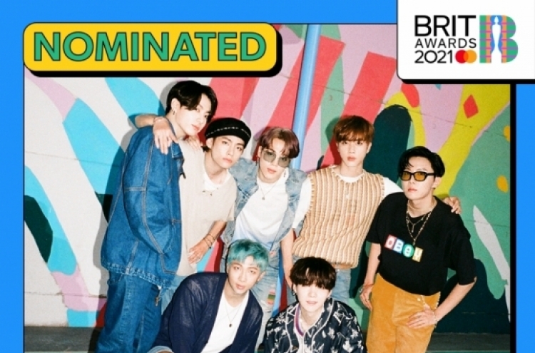BTS becomes 1st Korean artist to be nominated for Brit Awards