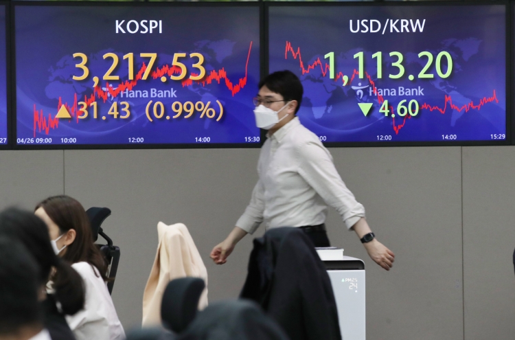Seoul stocks up for 3rd day on recovery hopes, vaccination campaign