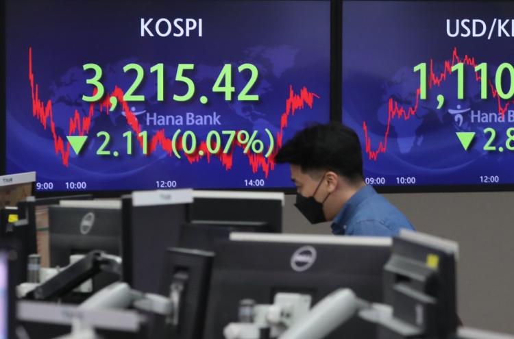 Seoul stocks inch down ahead of US FOMC meeting