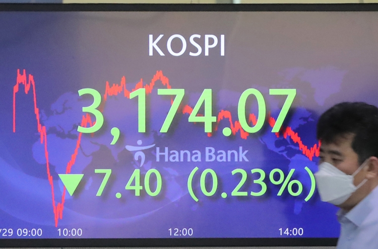 Seoul stocks down for 3rd day on profit-taking