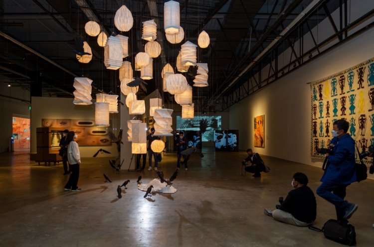 Monthlong Gwangju Biennale enjoyed online and offline