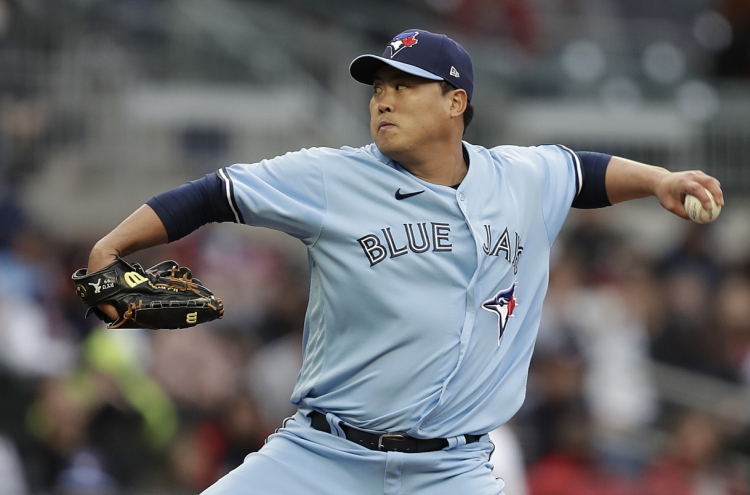 Blue Jays' Ryu Hyun-jin goes 7 strong vs. Braves for 3rd win of season