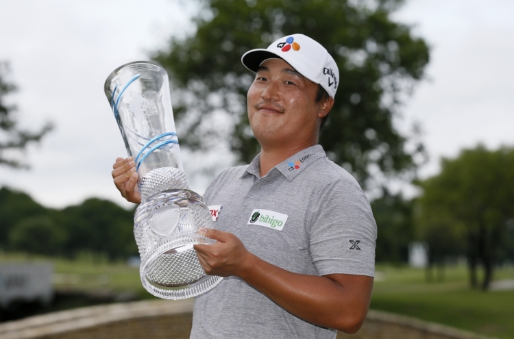 Fresh off 1st PGA win, Lee Kyoung-hoon closes in on Olympic berth