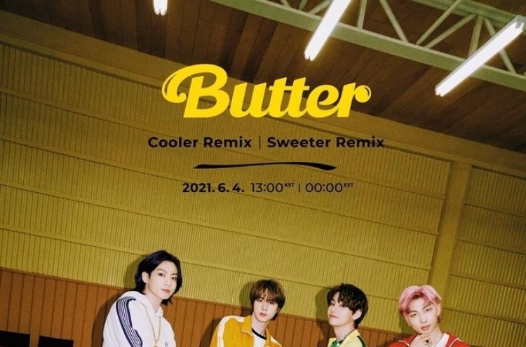 BTS to drop 'Cooler,' 'Sweeter' remix of latest single 'Butter'