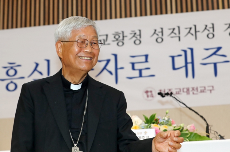 [Newsmaker] S. Korea’s first Vatican prefect looks forward to arranging pope’s visit to NK