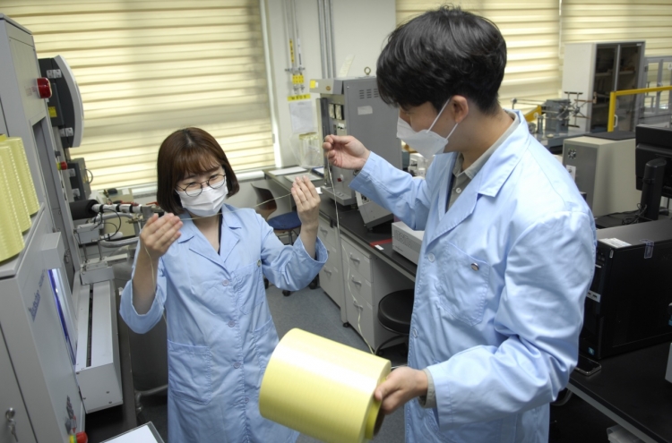 Kolon Industries to double production of aramid, key material for 5G, EV