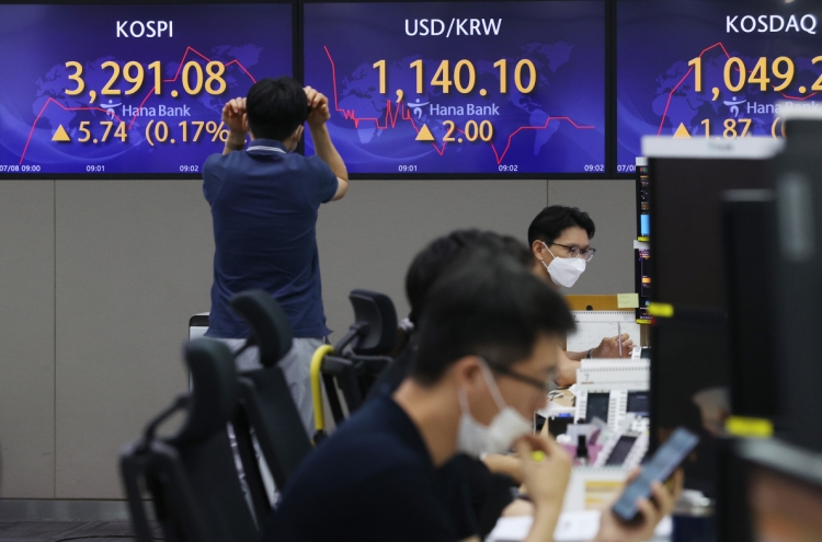 Seoul stocks open higher on easing tapering woes