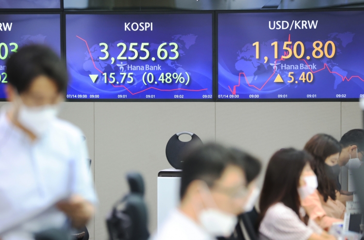 Seoul stocks open lower on increasing price pressure