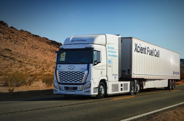 Hyundai's Xcient fuel cell trucks to hit the road in California