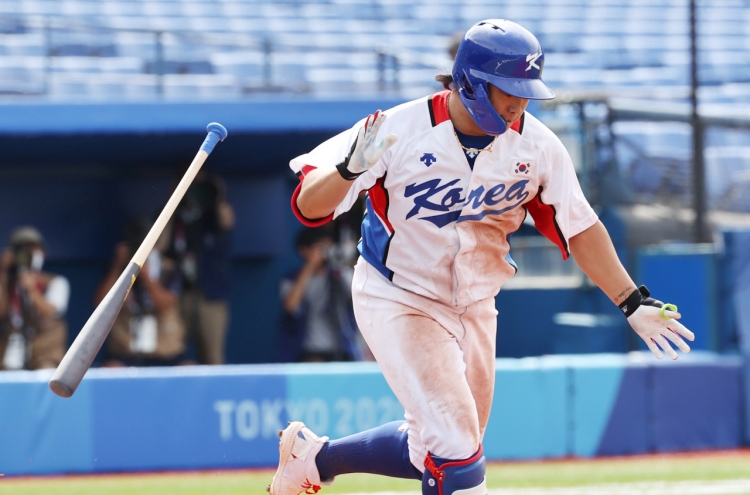 [Tokyo Olympics] Once sputtering, S. Korean offense wakes up in time for baseball semifinals