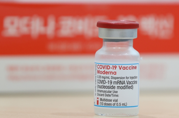 Moderna to provide more vaccines to Korea in August, September: govt.