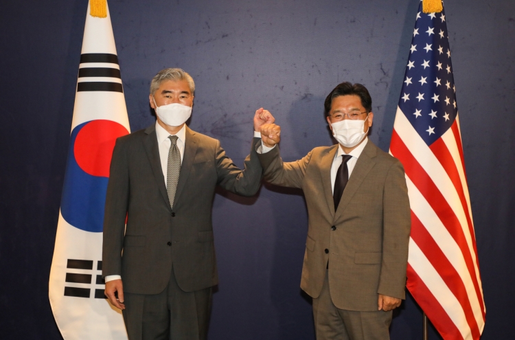 Top nuclear envoys of S. Korea, US discuss humanitarian aid to N. Korea