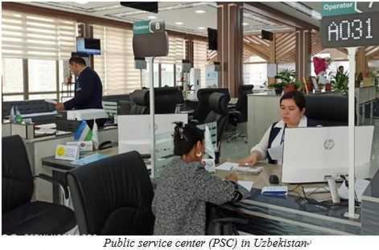 Uzbekistan is reforming rendering public services system