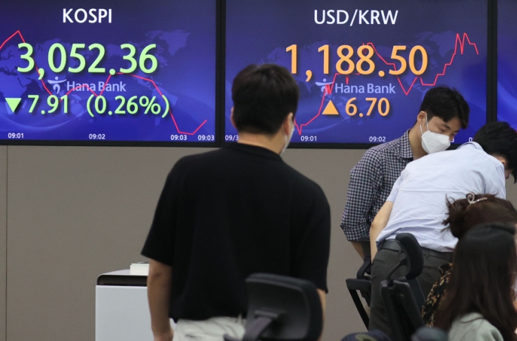 Seoul stocks open lower on lingering US bond uncertainties