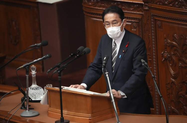 Japan’s Kishida urges Seoul to act on soured relations