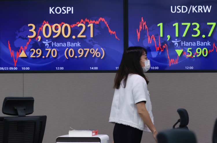 Seoul stocks snap 3-day losing streak on earnings hope