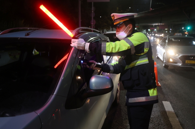 2,844 people caught drunk driving in 1st week of 'living with COVID-19': police