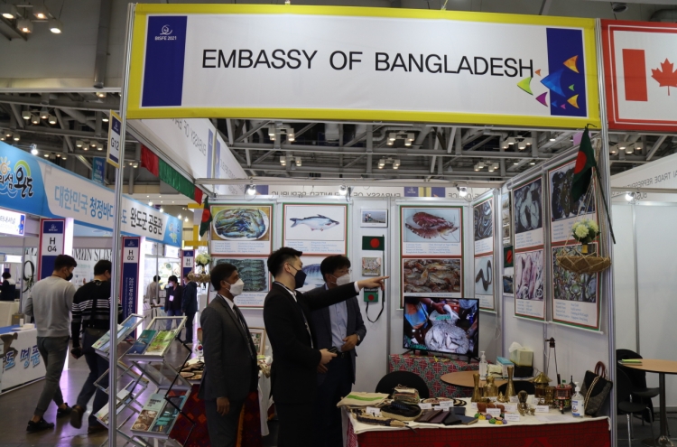 Bangladesh showcases seafood at Busan International Seafood & Fisheries Expo 2021