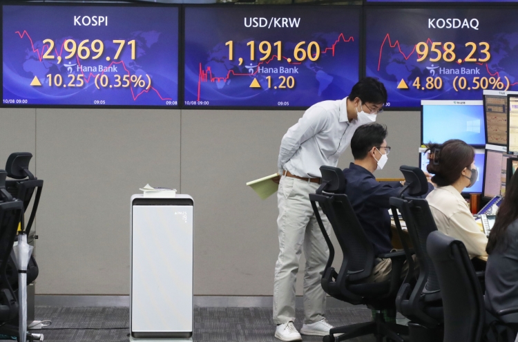 Seoul stocks spike 1.5% on bargain hunting