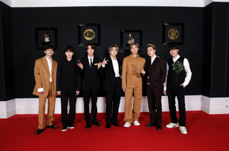 BTS again aims for first Grammy Award